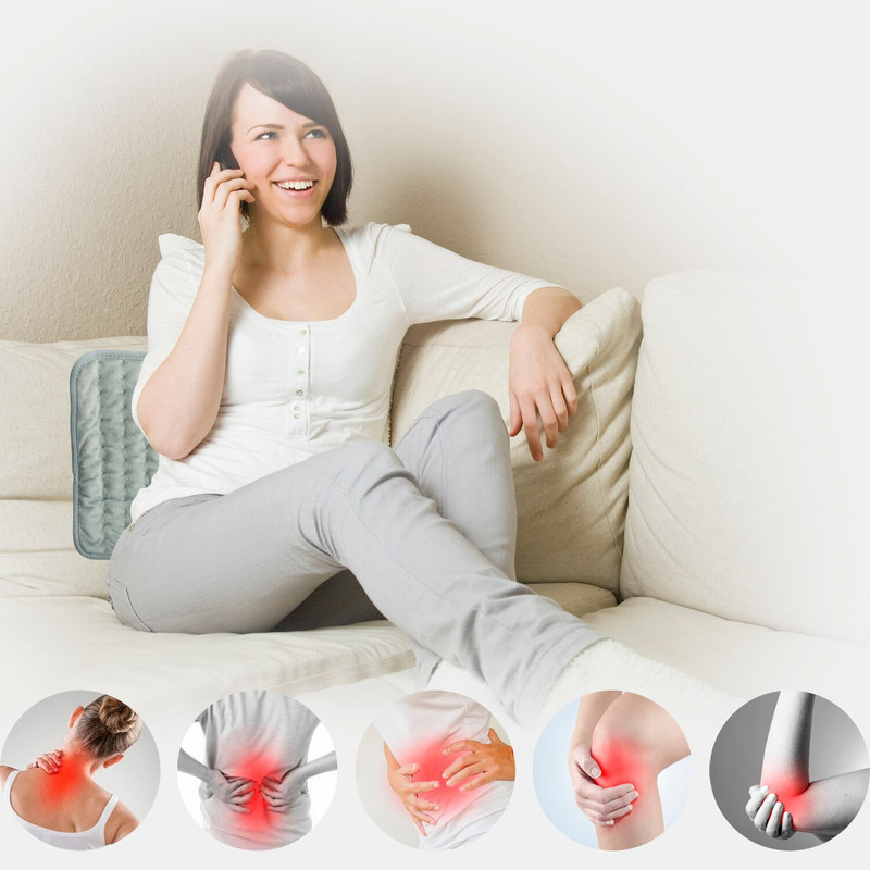 NICREW 120V 50W Električni grijač za ramena, vrat, leđa, kralježnica, noge, ublažavanje bolova Zimski grijač, električni grijač, grijač, novo