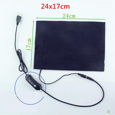 3-stupňová elektrická vyhrievacia podložka s nastaviteľnou teplotou, umývateľná vyhrievacia podložka pre domáce zvieratá, domácu kanceláriu, rameno, krk, chrbát, brucho