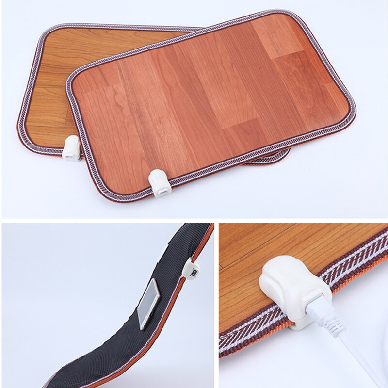 30x50 cm odinis elektrinis šildymo padas 2 pavarų šildytuvas pėdai šilumos kilimėlis pėdų šildytuvas kojoms kilimas termostatas šildymo įrankiai namų biuras