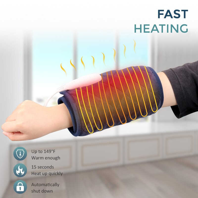 Vyhrievacia podložka Zimná infračervená fyzioterapia 6-stupňová konštantná teplota teplá vyhrievacia podložka