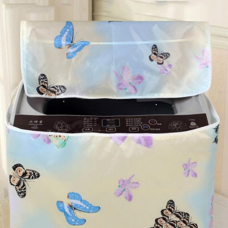 Organizator de depozitare pentru mașină de spălat, rezistent la apă, huse de praf, mașină de spălat, mașină de spălat, organizație de protecție pentru casă, 54*56*81cm