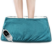 Zimski električni grijač za stopala Mekana grijaća ploča od mikrovlakana za ublažavanje bolova sa 6 postavki temperature