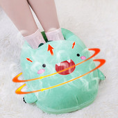 Elektrické ohrievače nôh Flexibilná vyhrievacia podložka Zimné vyhrievané papuče Topánky Ohrievač nôh pre deti Chlapci Dievčatá Termo podložka Darček