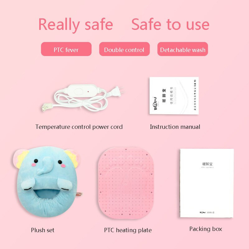 Elektrické ohrievače nôh Flexibilná vyhrievacia podložka Zimné vyhrievané papuče Topánky Ohrievač nôh pre deti Chlapci Dievčatá Termo podložka Darček