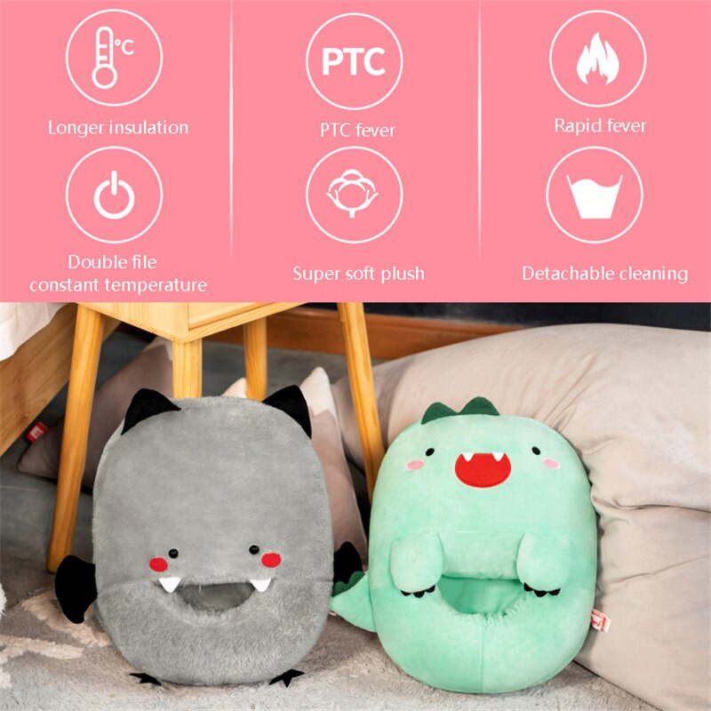 Elektrické ohrievače nôh Flexibilná vyhrievacia podložka Zimné vyhrievané papuče Topánky Ohrievač nôh pre deti Chlapci Dievčatá Termo podložka Darček