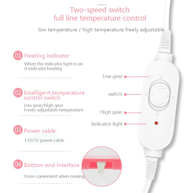 Elektrické ohrievače nôh Flexibilná vyhrievacia podložka Zimné vyhrievané papuče Topánky Ohrievač nôh pre deti Chlapci Dievčatá Termo podložka Darček