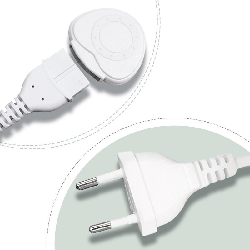 Elektrická vyhrievacia podložka z mikroplyšu XL veľkej veľkosti na krk a ramená, zimná ohrievacia podložka na úľavu od bolesti chrbta, umývateľná (zástrčka 220 V EÚ)