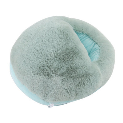 Grijač za stopala USB grijač Muškarci Žene Prijenosne mekane papuče za zaštitu od hladnoće Zimske kućanske uredske električne grijače cipele