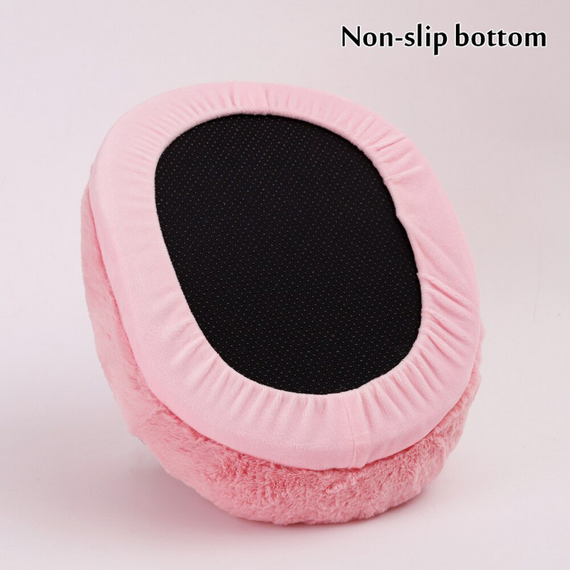 Lábmelegítő USB Fűtött Férfi Női Hordozható Puha Hidegvédő Papucs Téli Háztartási Irodai Elektromos Lábmelegítő Cipők