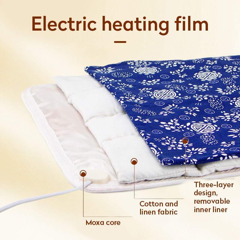 Téli meleg elektromos fűtőbetét szék ülőpárna szőnyeg hasra derékra hátfájás csillapító melegítő melegítő fűtőbetét