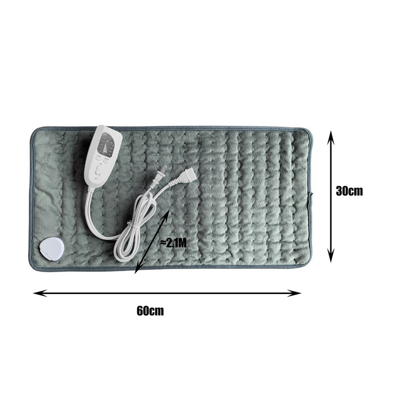 Fizioterapie Pad de încălzire Pătură electrică pentru ameliorarea durerii Relaxarea mușchilor Terapie electrică cu căldură pe 6 nivele pentru gât Abdomen#3