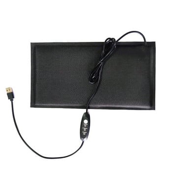 USB нагревателна подложка за домашни любимци, електрическо одеяло за влечуги, топъл регулируем регулатор на температурата, инкубатор, подложка, инструменти, подгряваща подложка, подгряваща подложка