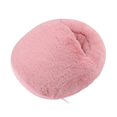 USB ohrievač nôh, kúrenie, zimný ohrievač nôh, domáci čisto farebný elektrický ohrievač, plyšový, demontáž, umývanie, 3-farebné doplnky do domu