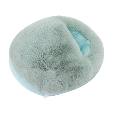 USB ohrievač nôh, kúrenie, zimný ohrievač nôh, domáci čisto farebný elektrický ohrievač, plyšový, demontáž, umývanie, 3-farebné doplnky do domu