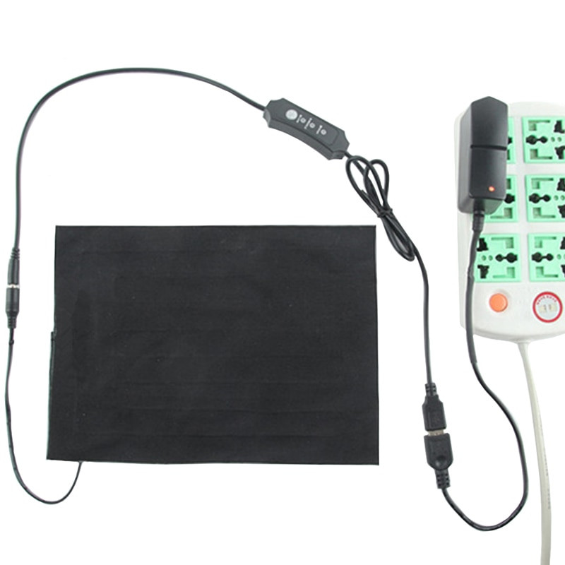 5V USB electric pentru animale de companie pernă încălzită câine pisică iarnă covoraș cald covor pentru animale animale de companie de pluș pat pătură încălzitor covor tampon de încălzire