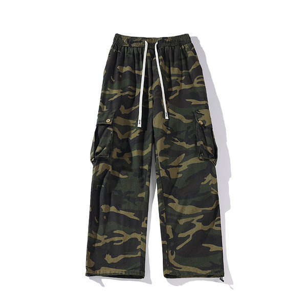 Pantaloni casual barbatesti cu buzunar