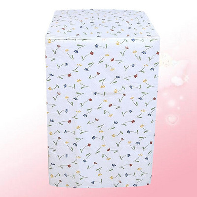 Domáca práčka, ochrana pred každodenným životom, praktický kryt s potlačou malých kvetov, 1 ks