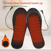 USB fűtött talpbetét elektromos lábmelegítő lábmelegítő zoknibetét Téli kültéri sport fűtött talpbetét télen meleg talpbetét