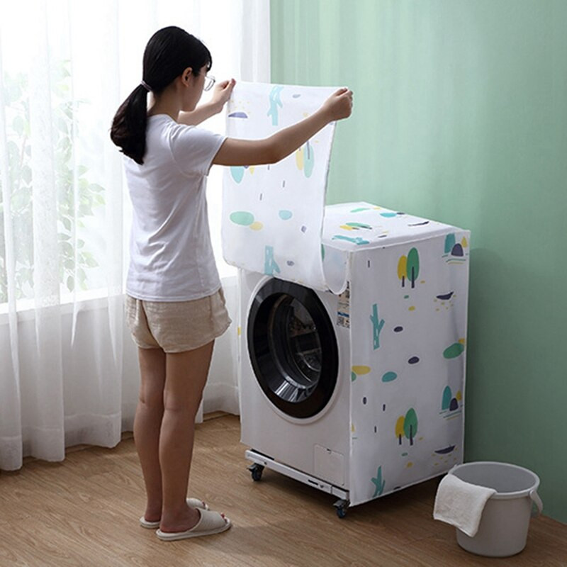 Organizér na úložný priestor do práčky, kryty na prach, veko práčky, vodotesný ochranný kryt na kabáty, príslušenstvo