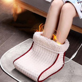 Πλενόμενο Cozy Foot Heater Electric Warm Foot Warm 5 Heats Ρυθμίσεις ελέγχου Fleece επένδυση Pad Care Pad Winter Warm Supplies