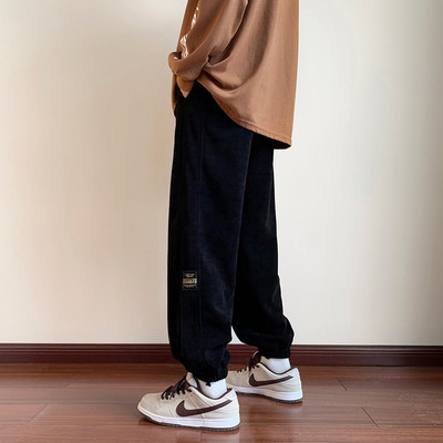 Pantaloni casual barbatesti cu buzunare