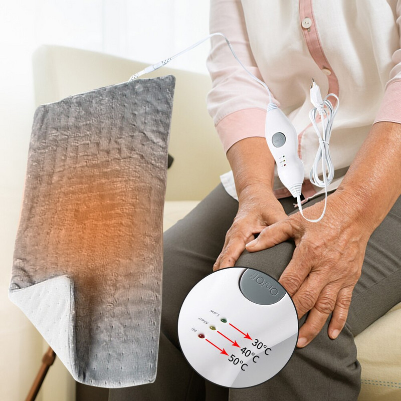 Električni jastučić za grijanje Odvojiva električna grijaća deka za trbuh Starije osobe Zimi Topla deka za ublažavanje bolova u leđima, nogama i zglobovima
