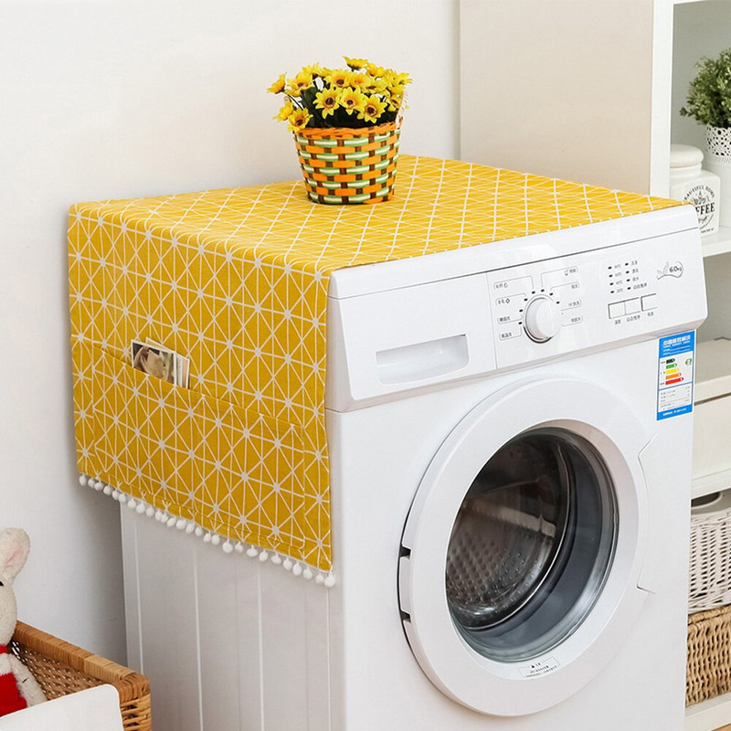 S vreckami Príslušenstvo Kryt na práčku Kryt na chladničku do domácnosti Úložný priestor Prachotesný ochranný kryt Kvetinový