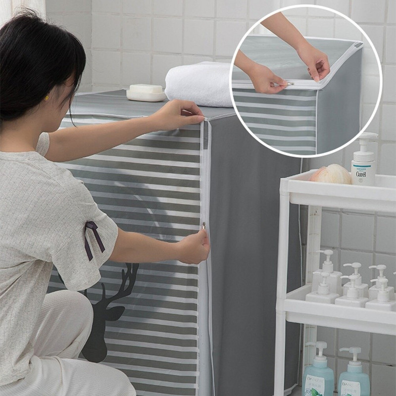 Iš viršaus pakraunamos / iš priekio įkraunamos skalbimo mašinos dangtis būgninei skalbimo mašinai, vandeniui atsparus korpuso dangtelis nuo dulkių skalbimo mašinai Pulsator