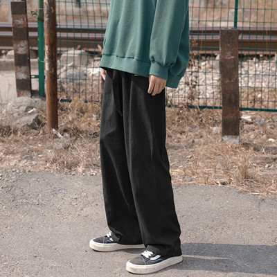 Pantaloni casual pentru bărbați cu inscripții