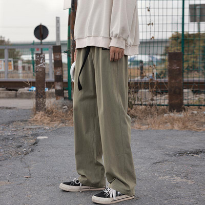 Pantaloni casual pentru bărbați cu inscripții