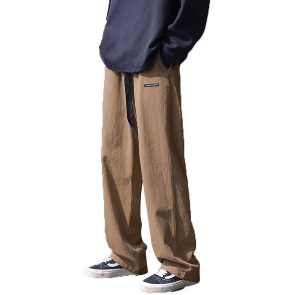 Pantaloni casual pentru bărbați cu inscripții