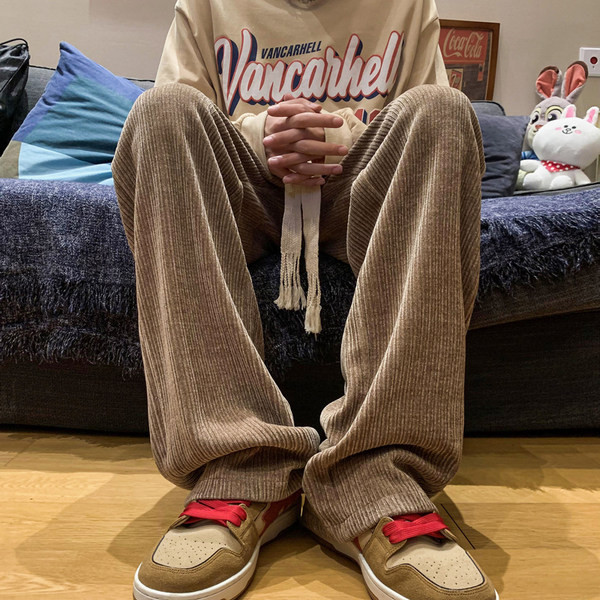 Pantaloni casual barbatesti cu buzunare