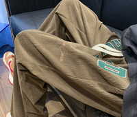 Pantaloni casual pentru bărbați cu șnur