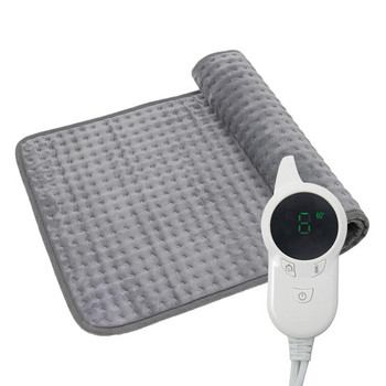 60*30cm Microplush Electric Therapy Heating Pad 3 Level Ηλεκτρική κουβέρτα για την κοιλιά Μέση ανακούφιση από τον πόνο στην πλάτη Winter Warmer
