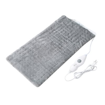 Vyhrievacia podložka s 3 prevodmi, nastaviteľná elektrická ohrievacia deka, domáce potreby, mäkká pokožka, priateľská k domácej pohovke, kancelárii