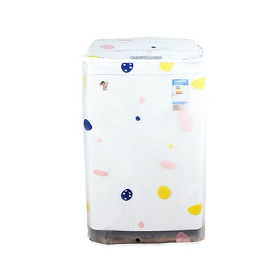 Kryt na práčku s opaľovacím krémom, odolný voči prachu, vodotesný kryt, ochranný plášť na práčku, predný horný otvorený