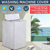 Kryt na práčku, automatická pulzná valcová práčka, opaľovací krém, vodotesný kryt na práčku, sušička, polyester, prachotesný