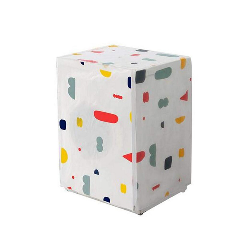 Vodotesný kryt na práčku, ochranný úložný vak so zipsom pre práčku s predným/horným plnením, vonkajšie a vnútorné použitie