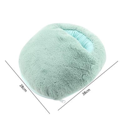 Plyšové elektrické vyhrievané návleky na topánky, priedušné, okrúhle, elektrické vyhrievané ohrievače nôh, odolné, odnímateľné, mäkké, odolné do domácnosti, spálne