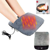 Grijaće papuče s punjivim USB električnim jastukom za grijanje stopala Udobna konstantna temperatura za zimske kućne uredske potrepštine