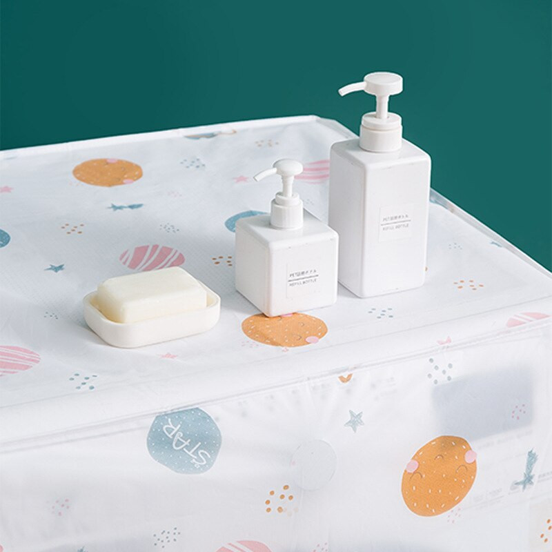 Horné pranie v práčke PEVA opaľovací krém odolný voči prachu otvorené pranie 2021 kryt ochranný kryt práčky nepremokavá bunda proti prachu predná strana