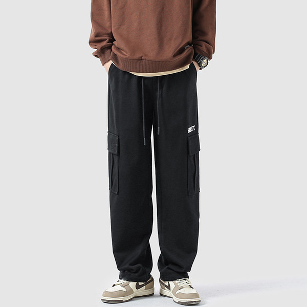 Pánske nohavice s vreckom a gumičkou