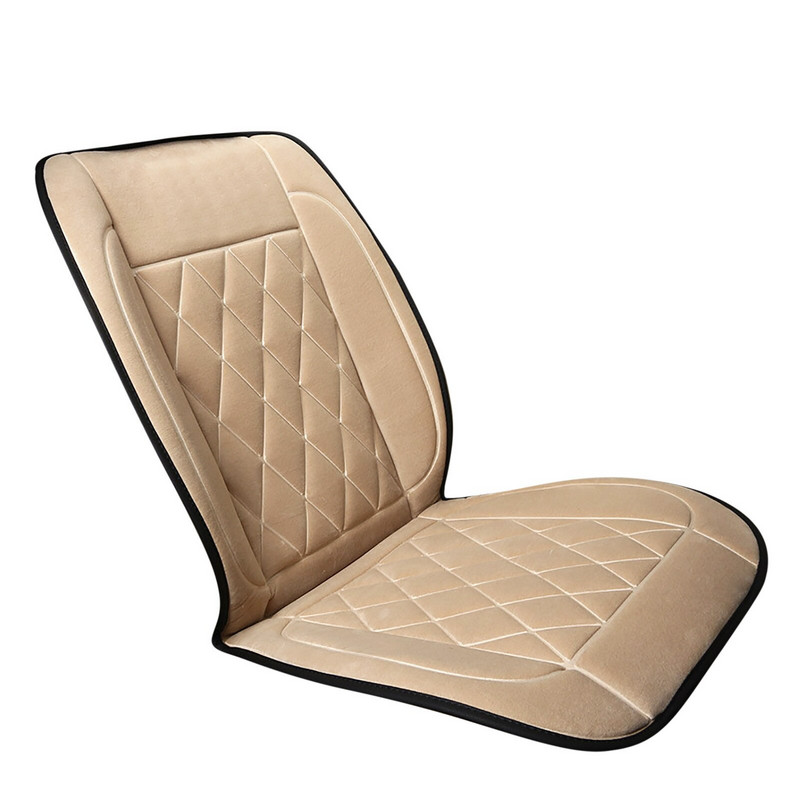 Vyhrievaný poťah na sedadlo do auta, inteligentný vyhrievací vankúš do auta, imitácia kašmíru, univerzálny vyhrievací vankúš do domácnosti 12v24v