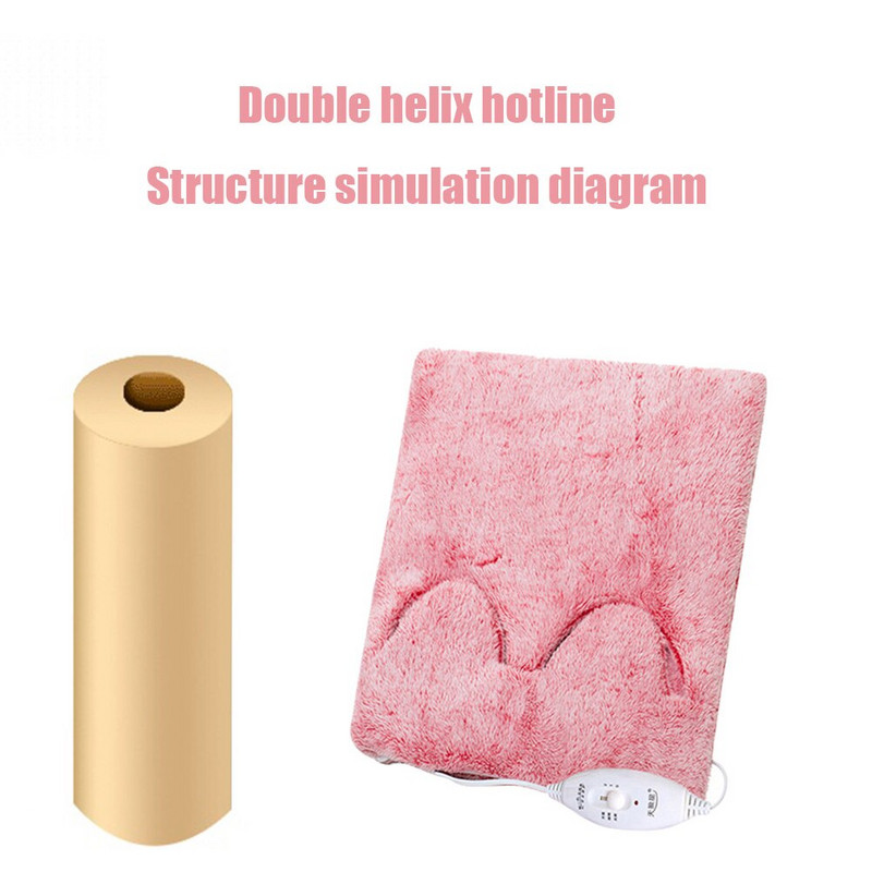 Vyhrievané papuče Pohodlný elektrický multifunkčný vyhrievací vankúš na nohy s konštantnou teplotou, odnímateľný pre zimnú domácu kanceláriu