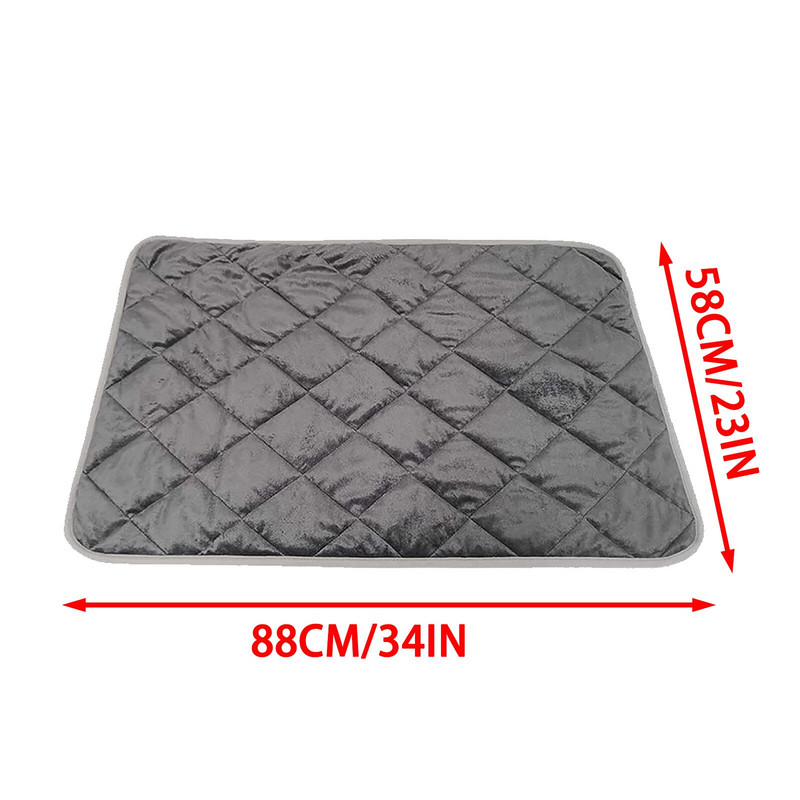 Pernă de încălzire electrică pentru pisici și câini, covoraș pentru pat pentru animale de companie, pernă impermeabilă pentru scaun