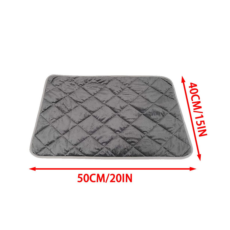 Pernă de încălzire electrică pentru pisici și câini, covoraș pentru pat pentru animale de companie, pernă impermeabilă pentru scaun