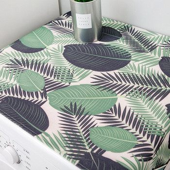 Κάλυμμα φούρνου μικροκυμάτων Protecor Φύλλο ψυγείου Πράσινο κάλυμμα Πλυντήριο ρούχων Nordic Πλυντήριο μοντέρνας σκόνης διακόσμηση οικιακού φούρνου