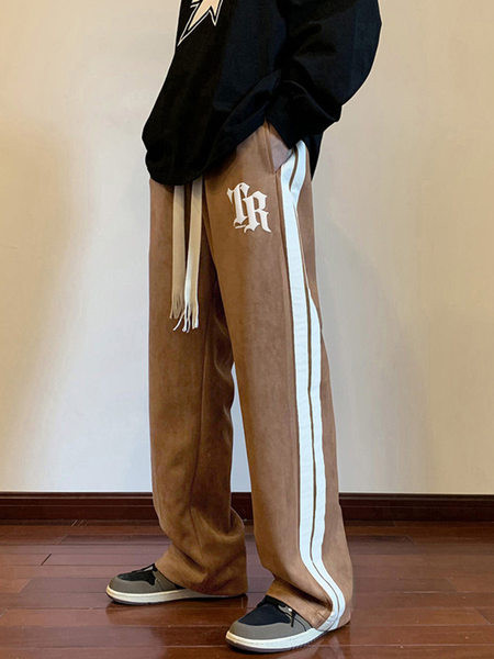 Pantaloni de trening pentru bărbați cu margini