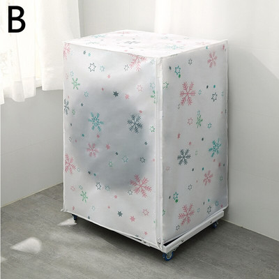 Otthoni mosógép tároló rendszer Porvédők Mosó fedél Készülék vízálló védő kabát tok Szervezet tartozékok