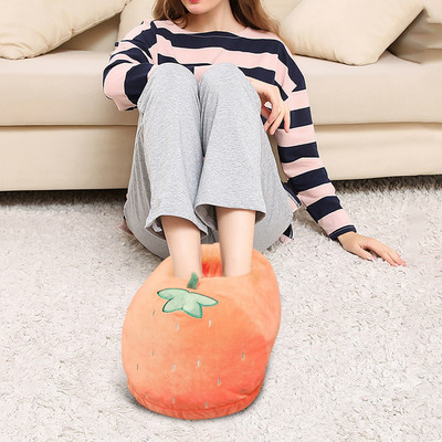 Zimný ohrievač nôh v kreslenom štýle, teplé topánky, kreslený ohrievač nôh, artefaktový ohrievač nôh, elektrické vyhrievacie podložky, zimný ohrievač nôh G2